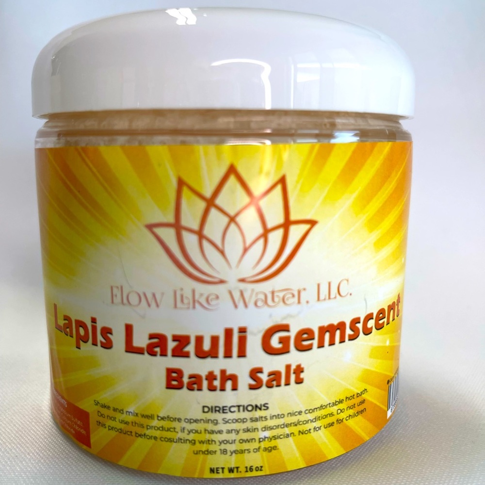 Lapis Luzuli Luxury Gemscent Bath Salt
